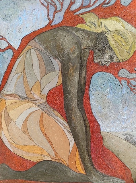 Clarity in Solitude painting by Solombi Benjamin