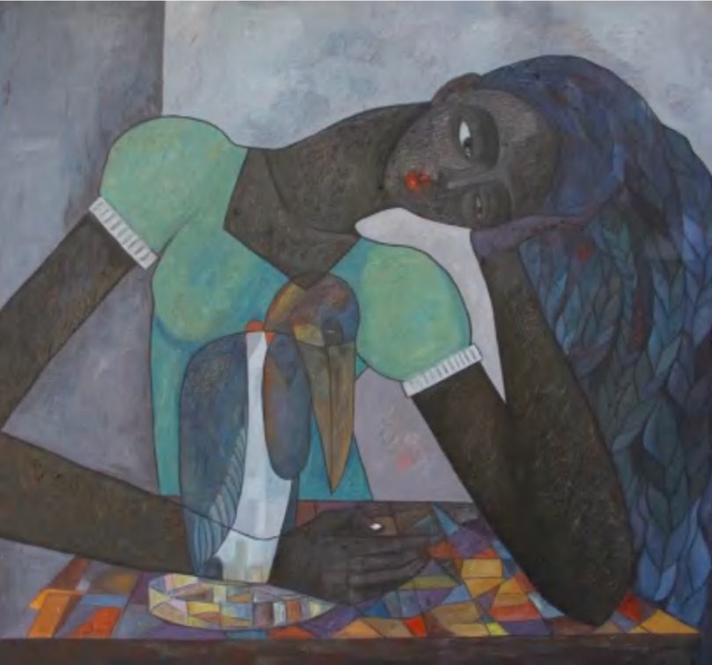 The final Gamble painting by Solombi Benjamin